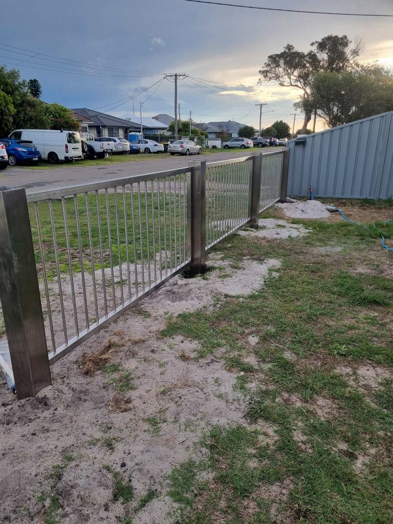 stainless fence