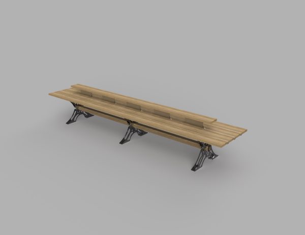 14-person dining table Stainless Steel - Image 2
