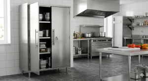 Stainless Steel Cupboard Fabrication